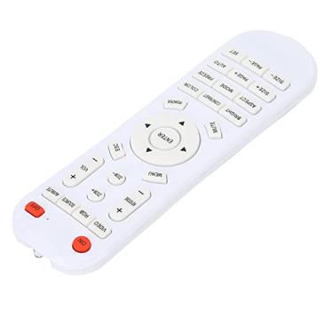 Imagem de Controle Remoto do Projetor Nurnesy, Substituição do Controlador de Controle Remoto Branco para Projetor