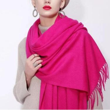 Imagem de Cachecol Lenço Pashminas Echarpe Femino/Unissex/ Masculino Para Frio I