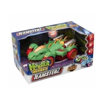 Imagem de Carro Monster Minis Dinossauro Som e Luz F0112-5 - FUN