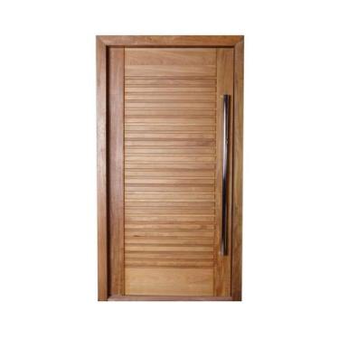 Imagem de Porta Suiça Montada em Madeira Maciça Tauari - Mapaf, 80cm x 210cm