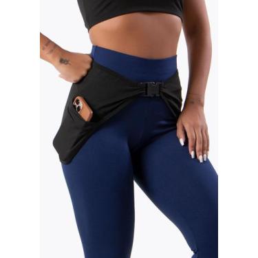 Imagem de Tapa Bumbum Com Fecho E Bolso Para Celular Fitness Ginástica - blees, 
