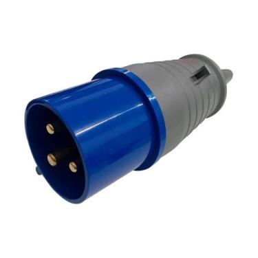Imagem de Plugue Macho Industrial 16a 2p+t 220/240vca Soprano Ip44 6h