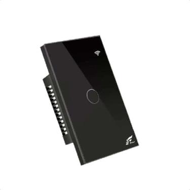 Imagem de Interruptor Inteligente Wi-fi JWCOM 1 Botão 4x2 Tuya Alexa