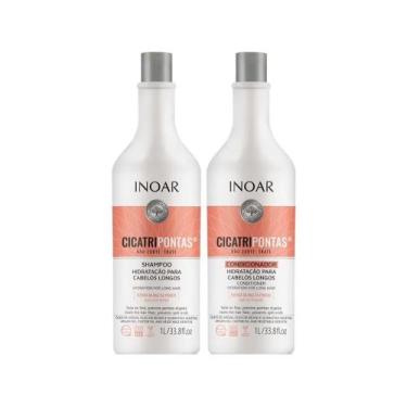Imagem de Shampoo e Condi 1L - Inoar Cicatripontas