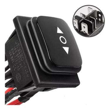 Imagem de Botão interruptor para barcos e lanchas  prova d água sobe e desce mom