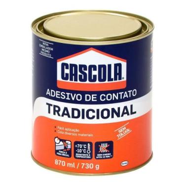 Imagem de Adesivo De Contato 730g / 870ml Tradicional Sem Toluol Cascola