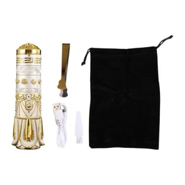 Imagem de Ｂｅｓｇａ Queimador de Incenso Elétrico de Carro USB, Censor Eletrônico, Presente, Portátil Queimador Portátil para Quarto de Estudo Hotel de Fazenda, Branco, Tamanho real