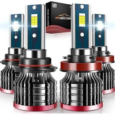 Imagem de Lâmpadas LED FITMOTORS H11/H8/H9/9005/HB3 - 160W 32000lm 6500K