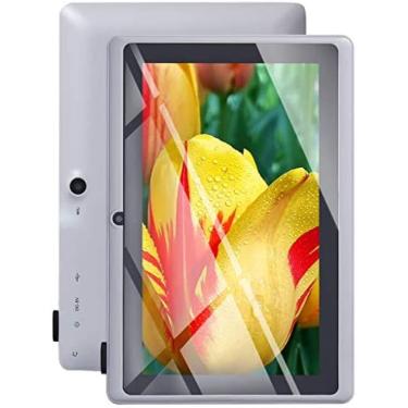 Imagem de Tablet de 7 polegadas, Android 8.1, tela Slate HD IPS, processador quad-core, 8 MP + 13 MP, Wi-Fi, GPS, FM, OTG, cavidade de som de alto-falante duplo.