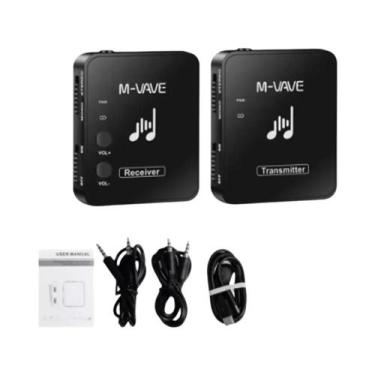 Imagem de Sistema De Monitor De Fone De Ouvido Sem Fio M-VAVE WP-10 2.4GHz Recar