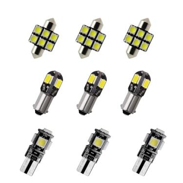 Imagem de 8X-SPEED 9 peças de lâmpada LED interior 5050 chip para Toyota Supra MK4 1993–1998 caixa de luvas de leitura concluída porta-malas espelho viseira de sol