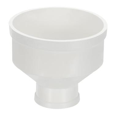 Imagem de PATIKIL Redutor de duto de 10 cm a 5 cm, adaptador de aumento de tubo de PVC para dutos de tubo de fluxo de ar para dutos de ventilação DWV (dreno, resíduos e ventilação), branco