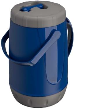 Imagem de Garrafa Térmica Jarra 2,5l Chá Café Suco Água(Azul)