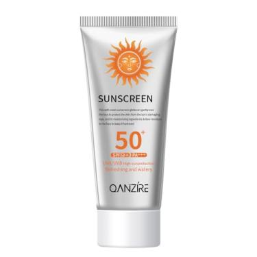 Imagem de Protetor Solar Facial Esportivo, Fps 50, Resistente À Água, Loção Protetora Solar Sem Óleo E Resistente Ao Suor, Disponível Para Viagens Para Homens, Mulheres E Crianças, 1,76 Oz