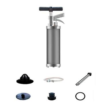 Imagem de Ferramenta de limpeza de drenagem, desentupidor de drenagem de alta pressão desbloqueador de sanita insuflável removedor de obstrução de dragagem de sanita para casa de banho