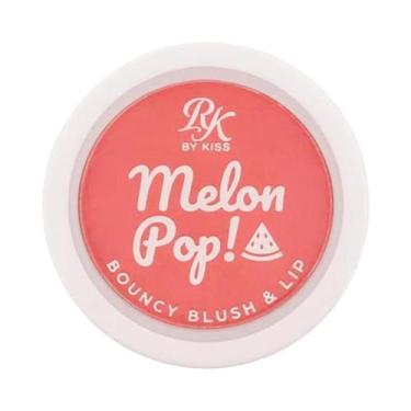 Imagem de Blush Lip Rk Bouncy Melon Pop Rosy Pop - KISS NEW YORK