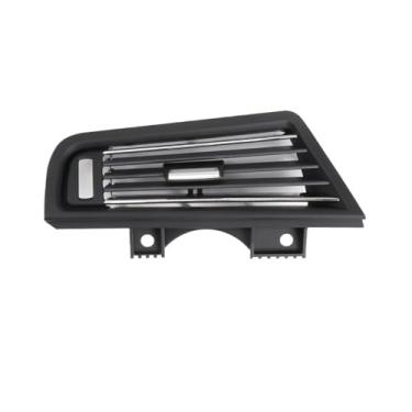 Imagem de Console central do motorista direito Ar condicionado fresco Saída de ventilação AC com cromado, compatível com BMW F10 F11 Série 5 64229166888(Left With Chrome)