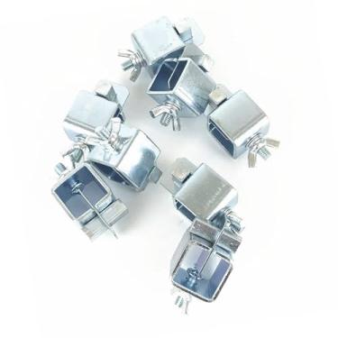 Imagem de Aramox Grampo de Soldagem de Bunda 16 Grampos Quadrados de ângulo de Soldagem Grampos Automotivos Planejados de Soldagem Kit de Braçadeira de Soldagem para Soldadores e Bricolage para