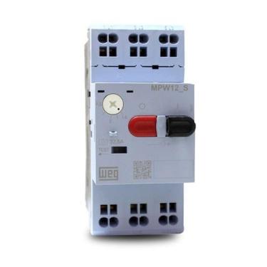 Imagem de Disjuntor de 1,6A a 2,5A Motor Weg MPW Tripolar MPW12