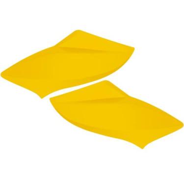 Imagem de Par Carenagem Tampa Lateral Do Farol Pro Tork Moto Titan 150 Esd 2011 