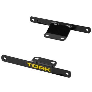 Imagem de Base Suporte de Baú 80/135l Cromo Forte Removível Moto Fazer 250, PRET