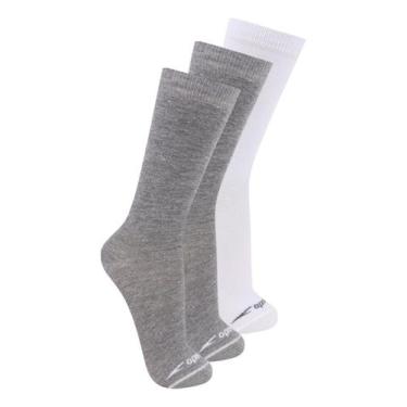 Imagem de Kit com 3 Pares de Meias Esportiva Cano Longo Speedo 8026 Colorido, Ci