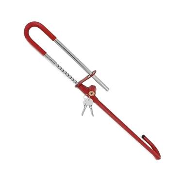 Imagem de Trava de Volante/Pedal Algema Antifurto Segurança Automotiva 6091 Overvision - TRA-0002