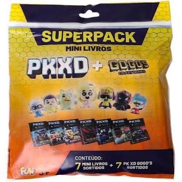 Imagem de PKXD Gogo's Superpack Mini Livros e Gogo's Sortidos Fun F0180-4 - Fun 