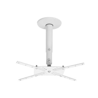 Imagem de Suporte Tv Teto Com Inclinação Para Consultório Odontológico / Hospitalar 10 À 55 " - Lidimar Dt300 Cor:branco