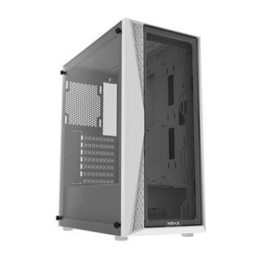 Imagem de Gabinete Gamer Hyrax Hgb600w, FULL Tower, Lateral De Vidro