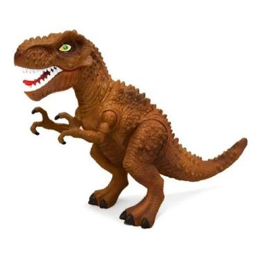 Imagem de Brinquedo Mini Dinossauro Com Som Acende Olho - Toy King