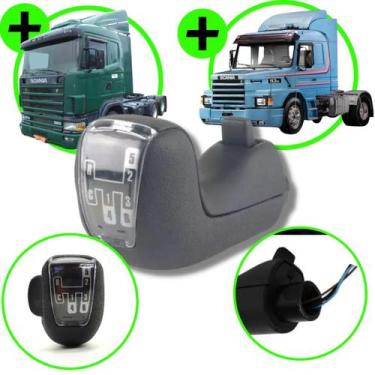 Imagem de Manopla Caixa Câmbio Scania 113 / 124 6 Marchas Modelo S5 (1485717 136