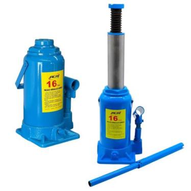 Imagem de Macaco Hidráulico Garrafa 16Ton MHG016 ACM TOOLS