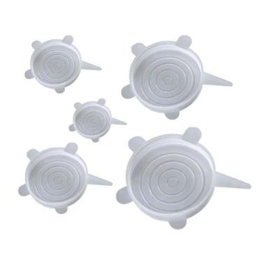 Imagem de Kit c/ 5 Tampas Hermetic Silicone 1203 Paramount