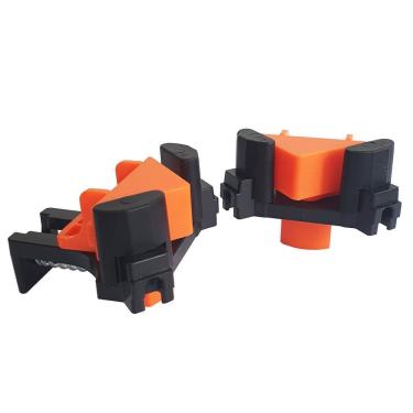 Imagem de Kit 2 Grampos Sargento De Canto Aperto Angular 90 Graus