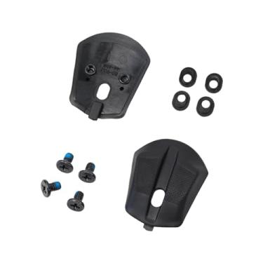 Imagem de IEUDNS 2 peças de protetores de calcanhar para sapatos de ciclismo, parafusos e juntas de reposição antiderrapantes para manutenção para RC900, eventos de, Style C