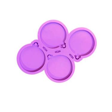 Imagem de R303 Molde de silicone bolas de natal resina decorar - confeitaria dos