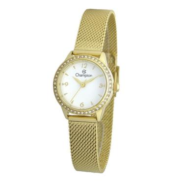 Imagem de Relógio Champion Feminino Ref: Cf24966H Casual Mesh Dourado