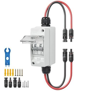 Imagem de Interruptor de desconexão do painel solar Pjerjzn 50A 400V DC/AC PV