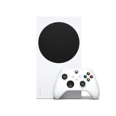 Imagem de Xbox Series S 1TB SSD Console Robot White - Includes Xbox Wireless Controller - Up to 120 frames per second - 10 GB RAM - 1 TB SSD Storage - Experience high dynamic range - Xbox Velocity Architecture
