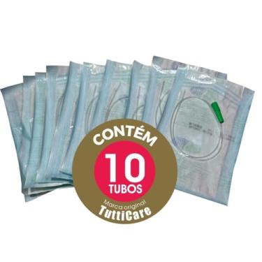 Imagem de **SaveMilk** Kit 10 tubos extensor descartável para relactador Sonda Refil Mamatutti Relactador) Com 10 Unidades Marca Original Incolor