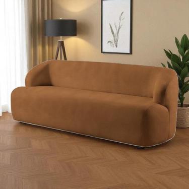 Imagem de Sofá Fixo Noah 3 Lugares Luxo 2,20m Castellar Móbile