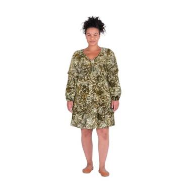 Imagem de City Chic Vestido feminino plus size - Raya, Paisley, 50