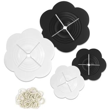 Imagem de Clipes Cinch para roupas femininas – 2 transparentes e 2 pretos | Clipes ajustáveis na cintura para vestidos, blusas e blusas | Design oculto versátil, ajuste confortável, clipes modernos e fáceis de