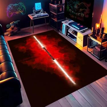 Imagem de Tapete de sabre de luz, tapete de área Starwars ADR_71.3 (119.4 cmx180.3 cm) = 120 x 180 cm