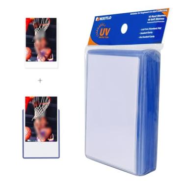 Imagem de Nixitlo 3x4 Top Loaders for Cards, Ultra Clear Protection for Sports, MTG Cards (10 Hard Sleeves + 10 Soft Sleeves)