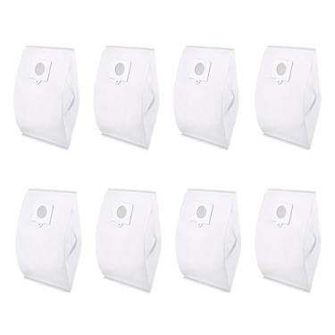 Imagem de Pacote com 8 sacos para aspirador Kenmore Canister 53292 tipo Q/C HEPA sacos de pó de substituição para Kenmore 600 400 200 700 800 séries sacos de vácuo 81615 81214 81414 81714 21814 BC3005 BC3002