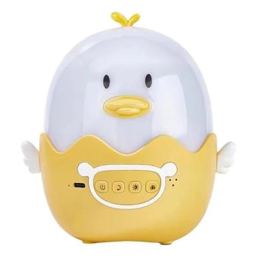 Imagem de Luminária de projetor de pato fofo para céu estrelado, ornamento criativo de desenho animado para estudantes,luz noturna