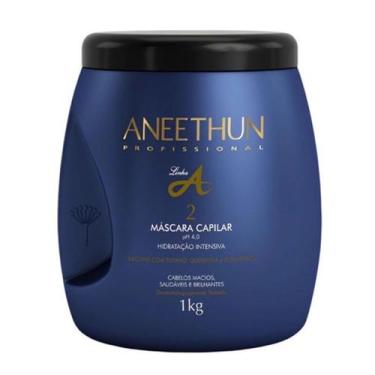 Imagem de Máscara Capilar Linha A Aneethun 1kg Silicone E Queratina