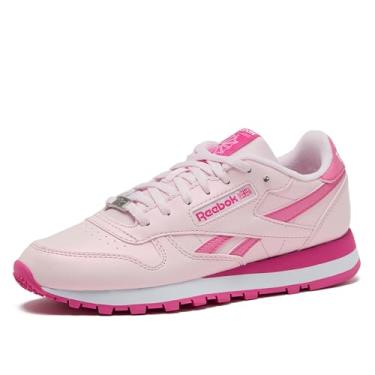Imagem de Reebok Tênis feminino infantil Smash Edge elástico e alça superior, Azul ideal/Goldenhaze/Reebok Gum1, 11 Little Kid